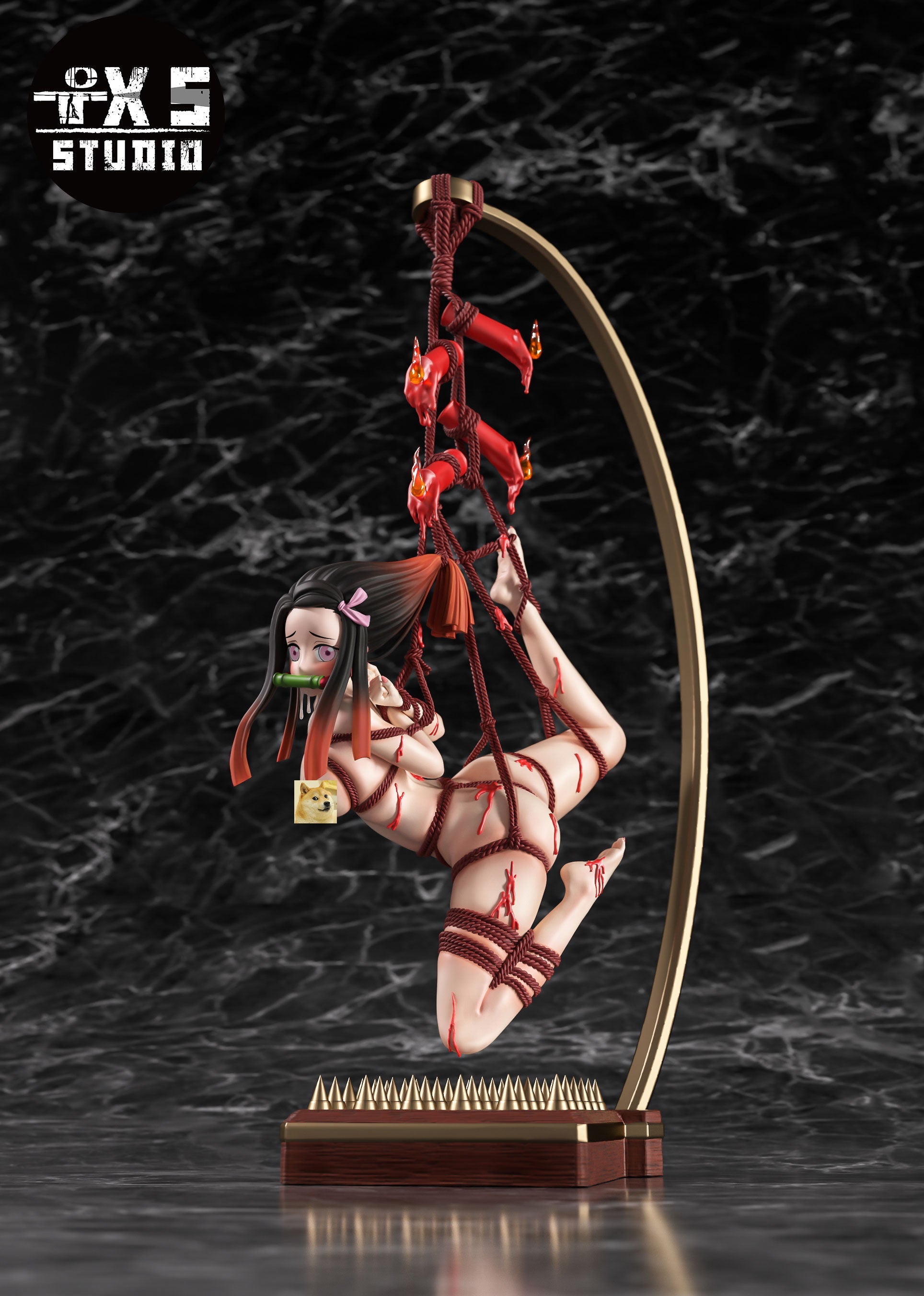 Demon Slayer: Kimetsu No Yaiba Naked hanging Kamado Nezuko Resin Statu –  YesGK