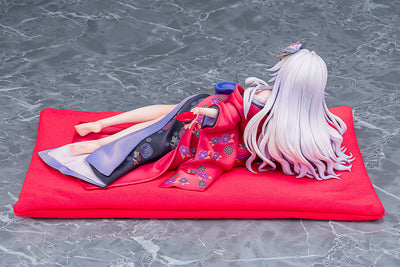 Neptunia x SENRAN KAGURA: Ninja Wars Black Heart Noireu Kimono 1/7 Scale Figure (Licensed) - KADOKAWA [In-Stock]