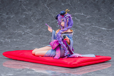 Neptunia x SENRAN KAGURA: Ninja Wars Neptune Purple Heart Kimono 1/7 Scale Figure (Licensed) - KADOKAWA [In-Stock]
