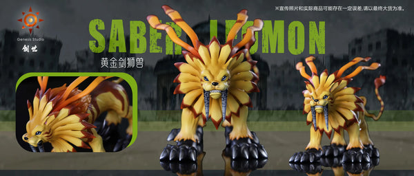 Digimon Saber Leomon GK Statue - Genesis Studio [In-Stock]