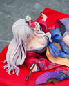Neptunia x SENRAN KAGURA: Ninja Wars Black Heart Noireu Kimono 1/7 Scale Figure (Licensed) - KADOKAWA [In-Stock]