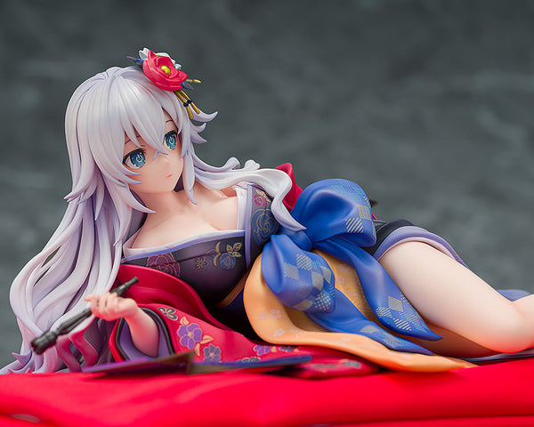 Neptunia x SENRAN KAGURA: Ninja Wars Black Heart Noireu Kimono 1/7 Scale Figure (Licensed) - KADOKAWA [In-Stock]
