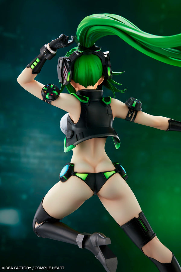 New Dimension Game Neptunia VII Green Heart 1/7 Scale Figure (Licensed) - Vertex [In-Stock]