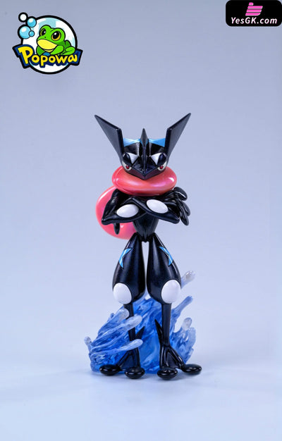 120 Pokédex Series Greninja & Ash’s Greninja GK Statue - POPOWA Studio [Pre-Order] Deposit / Greninja / Black Color