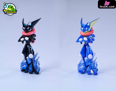 120 Pokédex Series Greninja & Ash’s Greninja GK Statue - POPOWA Studio [Pre-Order] Pokémon