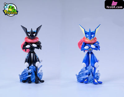 120 Pokédex Series Greninja & Ash’s Greninja GK Statue - POPOWA Studio [Pre-Order] Pokémon
