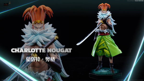 One Piece Big Mom Pirates Series Nougat & Carmel pop GK Statue - Black Studio [Pre-Order]
