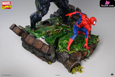 Marvel14 Spider - Man Vs Venom Full Body Figure Queen Studio [Pre - Order] Marvel