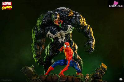 Marvel14 Spider - Man Vs Venom Full Body Figure Queen Studio [Pre - Order] Marvel