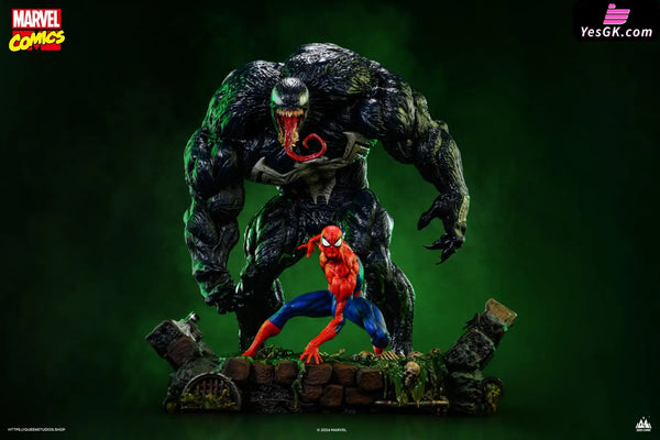 Marvel14 Spider - Man Vs Venom Full Body Figure Queen Studio [Pre - Order] Marvel