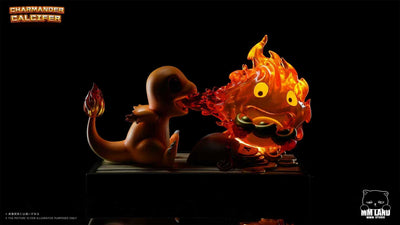 Pokémon & Howl's Moving Castle Charmander & Calcifer GK Statue - MMLAND Studio [In-Stock]