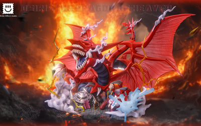 Yu-Gi-Oh! The Three Phantom Gods Series #2 Slifer the Sky Dragon & Silent Doll 1/4 GK Statue - Divine Officer Studio [In-Stock]