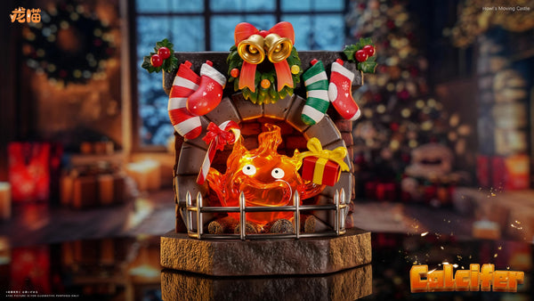 Howl's Moving Castle Christmas Calcifer 1/6 GK Statue - Long Miao Studio [In-Stock]