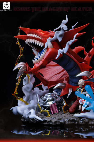 Yu-Gi-Oh! The Three Phantom Gods Series #2 Slifer the Sky Dragon & Silent Doll 1/4 GK Statue - Divine Officer Studio [In-Stock]