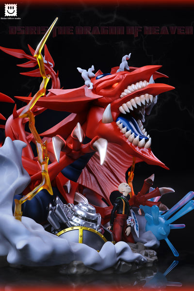 Yu-Gi-Oh! The Three Phantom Gods Series #2 Slifer the Sky Dragon & Silent Doll 1/4 GK Statue - Divine Officer Studio [In-Stock]
