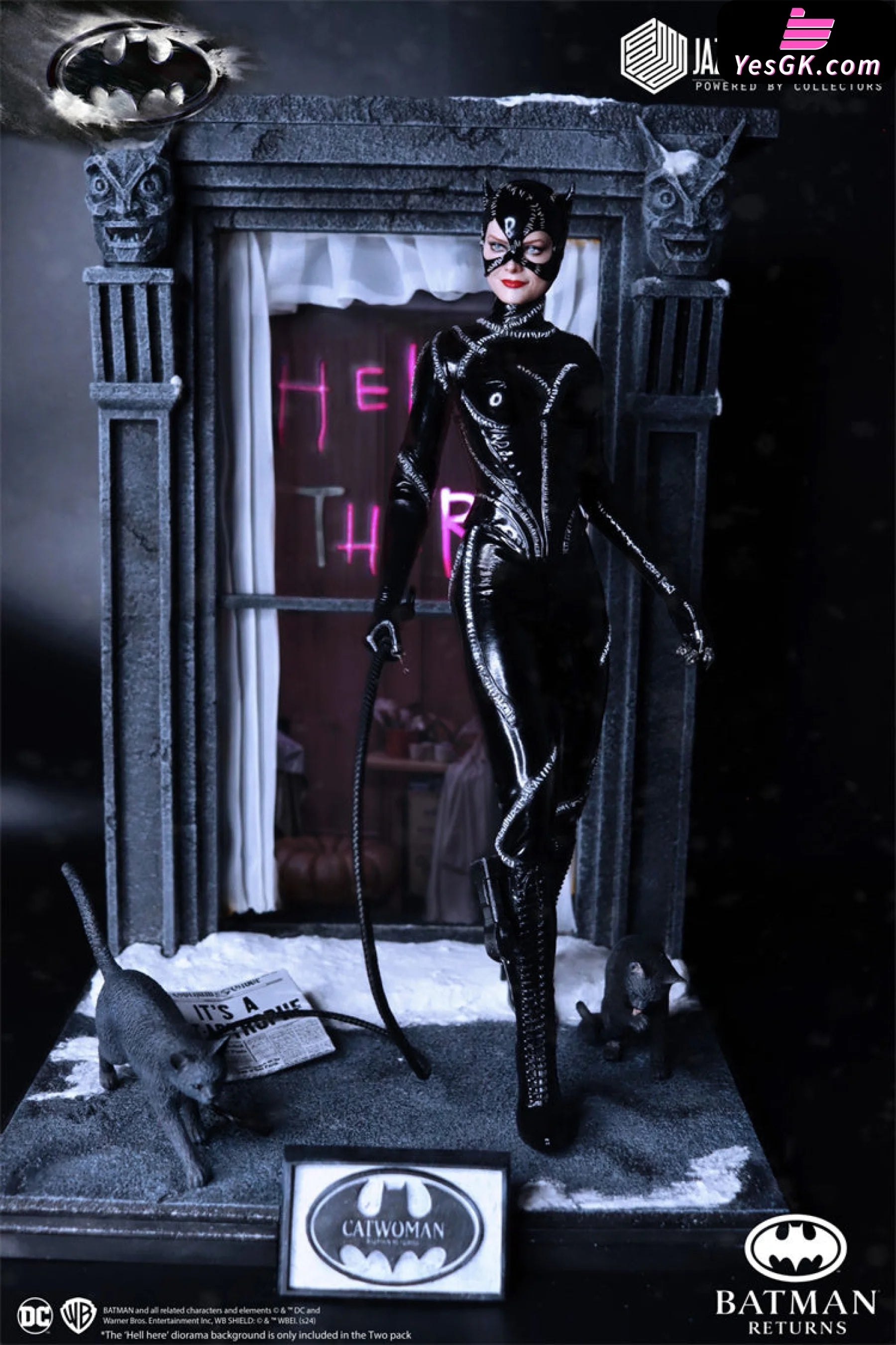 1992 Film: Batman Returns Catwoman Articulated Figure - Jazzinc 1992 Film: Batman Returns Catwoman Articulated Figure - Jazzinc