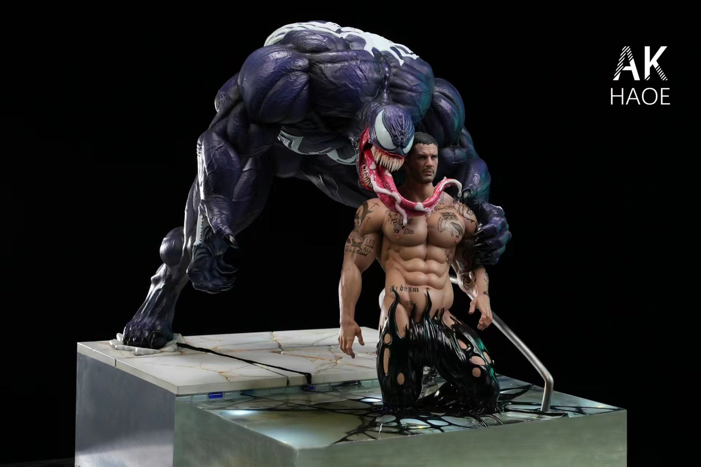 Venom Tom Hardy Resin Statue - AK-HAOE Studio [In-Stock]