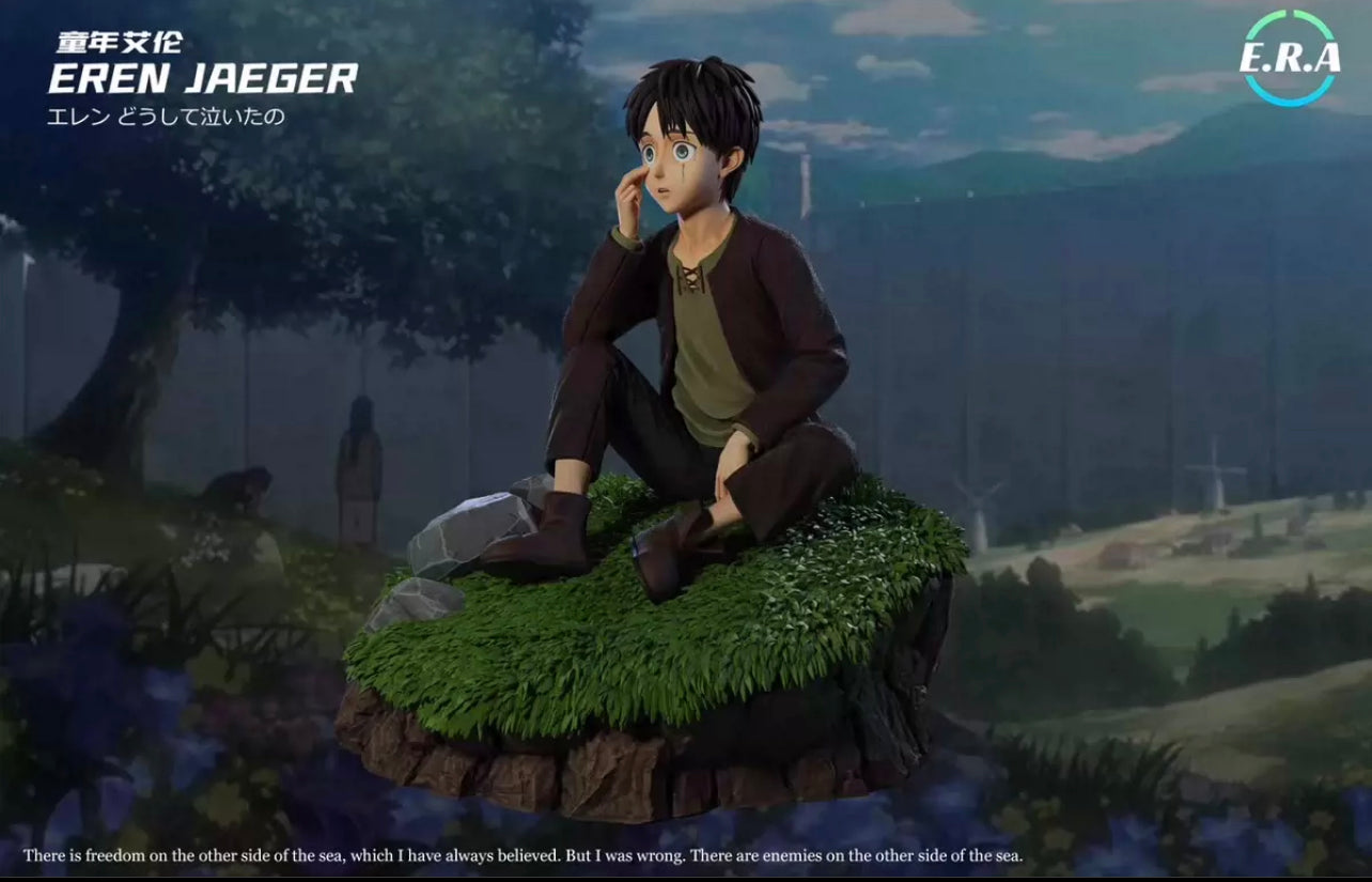 Attack on Titan Childhood Eren Yeager Statue - E.R.A Studio [In-Stock]