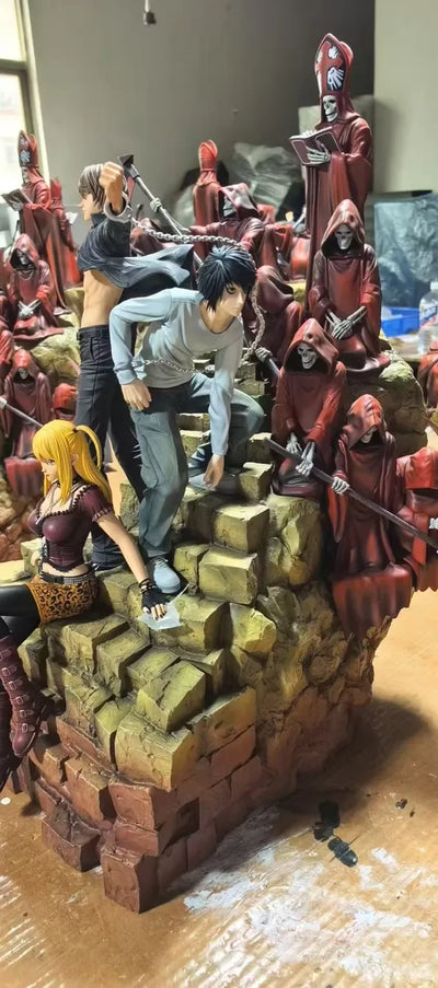 Death DN Light Yagami & L & Misa Amane GK Statue - Freedom Studio [In-Stock]