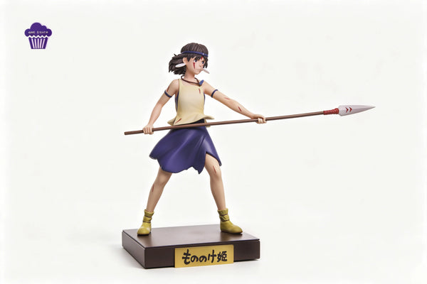 Princess Mononoke Hayao Miyazaki Series Small Scale 001 Princess Mononoke GK Statue - Cake Studio [In-Stock]