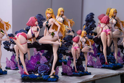 Xenoblade Pyra & Mythra GK Statue - Elf Forest Studio [In-Stock]
