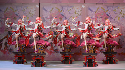 Genshin Impact Raiden Shogun x Yae Miko 1/6 GK Statue - Hakimi Studio [In-Stock]
