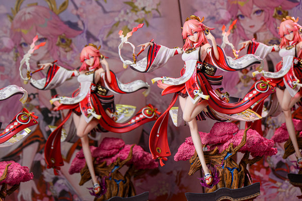 Genshin Impact Raiden Shogun x Yae Miko 1/6 GK Statue - Hakimi Studio [In-Stock]