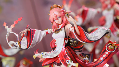 Genshin Impact Raiden Shogun x Yae Miko 1/6 GK Statue - Hakimi Studio [In-Stock]