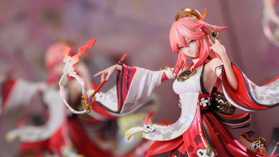 Genshin Impact Raiden Shogun x Yae Miko 1/6 GK Statue - Hakimi Studio [In-Stock]