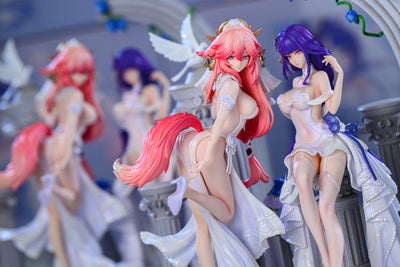 Genshin Impact Raiden Shogun x Yae Miko 1/6 GK Statue - Hakimi Studio [In-Stock]