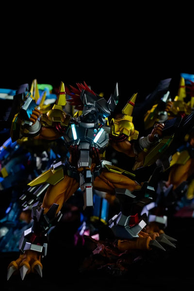 Digimon War Greymon & Antibody 1/12 GK Statue - Crazy Nest Studio & TOK Studio [In-Stock]