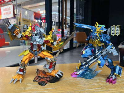 Digimon War Greymon & Antibody 1/12 GK Statue - Crazy Nest Studio & TOK Studio [In-Stock]