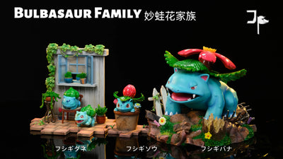 Pokemon Urban Ecology Series #5 Bulbasaur Family 1/20 GK Statue - JP Studio [In-Stock]