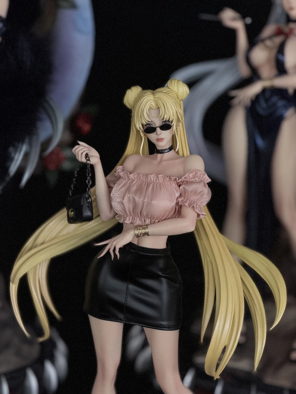 Sailor Moon Dark Tsukino Usagi 1/4 GK Statue - Mu Studio [In-Stock]