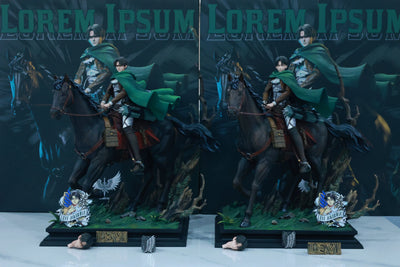 Attack on Titan Go Captain Levi GK Statue - Saoirse Studio [In-Stock]