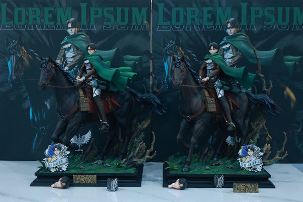 Attack on Titan Go Captain Levi GK Statue - Saoirse Studio [In-Stock]