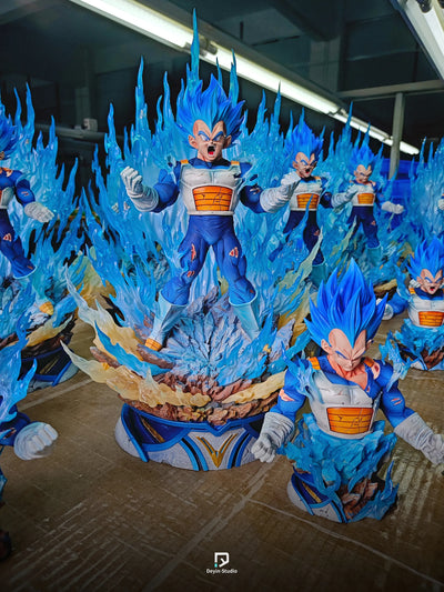 Dragon Ball 6th Anniversary Edition Deep Blue Vegeta Vegeta GK Statue - Deyin Studio [In-Stock]