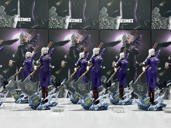 Jujutsu Kaisen #3 The White-Haired Axe Wielding Woman Mei Mei GK Statue - YQY Studio [In-Stock]