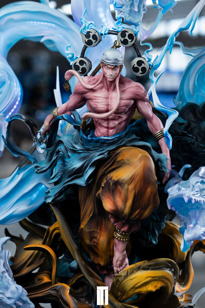 One Piece High End Series Thunder God Enel GK Statue - Iron Curtain Studio [In-Stock]
