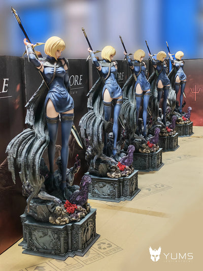 Claymore Twin Goddesses Teresa & Clare 1/4 GK Statue - YUMS-Collectors Studio [In-Stock]