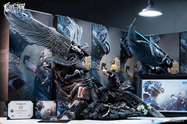 Final Fantasy Sephiroth VS Cloud Strife GK Statue - FANTASY Studio & Dragon Studio [In-Stock]