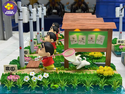 Crayon Shin-Chan Shiro and the Coal Town Scene GK Statue - GuluPlanet Studio [In-Stock]