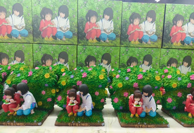 Spirited Away Series #5 Eating Rice Ball Chihiro Ogino & Haku GK Statue - OPM Studio [In-Stock]