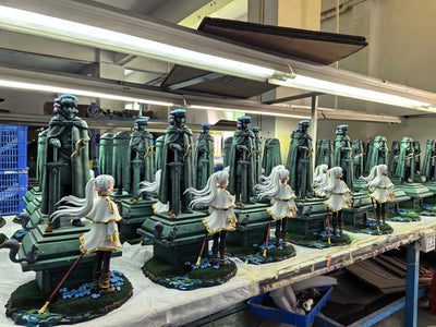 Frieren & Brave Stone Carving 1/6 GK Statue - Seven Studio [In-Stock]