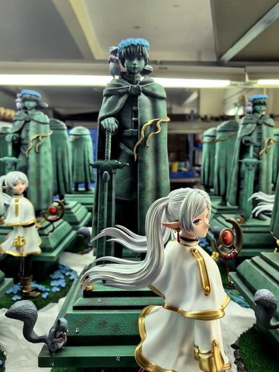 Frieren & Brave Stone Carving 1/6 GK Statue - Seven Studio [In-Stock]