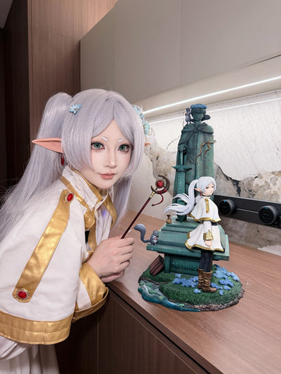 Frieren & Brave Stone Carving 1/6 GK Statue - Seven Studio [In-Stock]