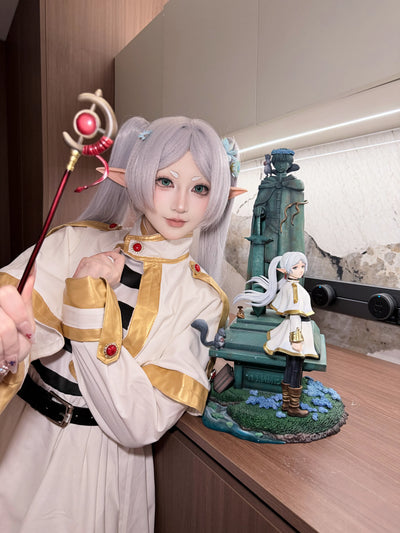 Frieren & Brave Stone Carving 1/6 GK Statue - Seven Studio [In-Stock]