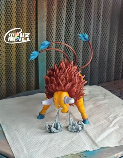 Pokémon Silver Conference Ash Ketchum's Team VS Gary Oak's Team #5 Ash Ace Tauros 1/20 GK Statue - Cai You Studio [Pre-Order]