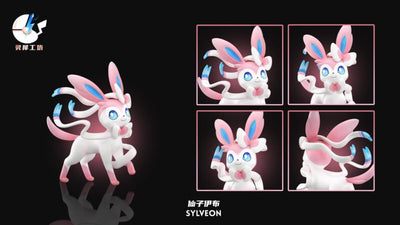Pokémon Pokedex 1/20 #6 Sylveon 1/20 GK Statue - Ling Xi Gong Fang Studio [Pre-Order]