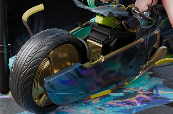 Wuthering Waves Motorcycle Girl Lynae Statue - Mi Yin Studio